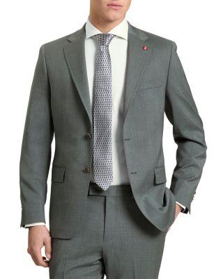 Wright Plaid Modern Fit Suit Jacket by TED BAKER