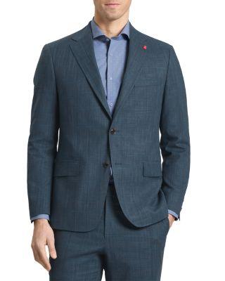 Wright Plaid Modern Fit Suit Jacket by TED BAKER
