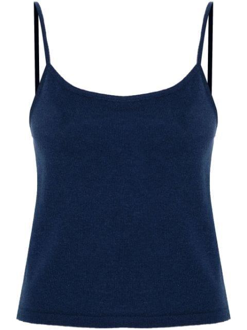 Rapallo cashmere tank top by TEDDY CASHMERE