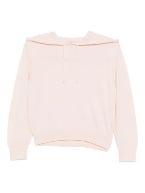 logo-embroidered hoodie by TEDDY CASHMERE