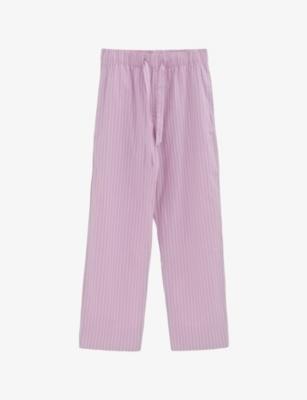 Patch-pocket cotton poplin pyjama shirt by TEKLA