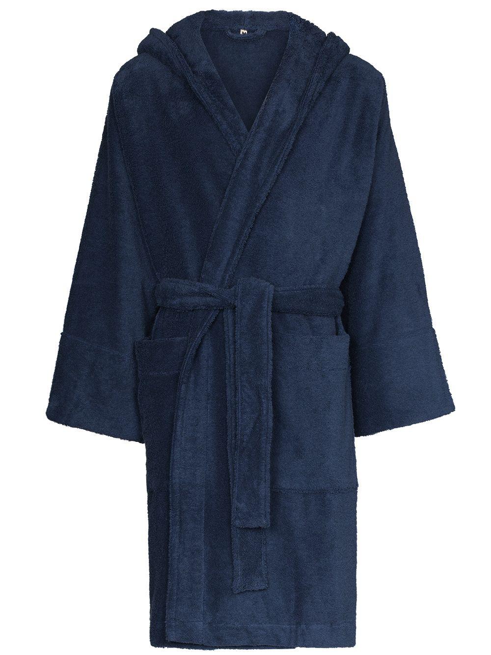 hoodied organic cotton dressing gown by TEKLA jellibeans