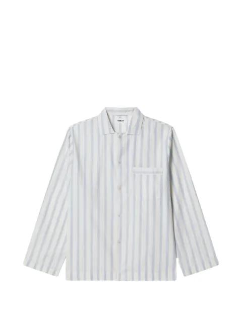 striped pajama shirt by TEKLA