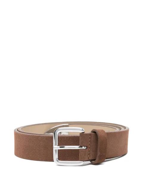 D. Rock suede buckle belt by TELA
