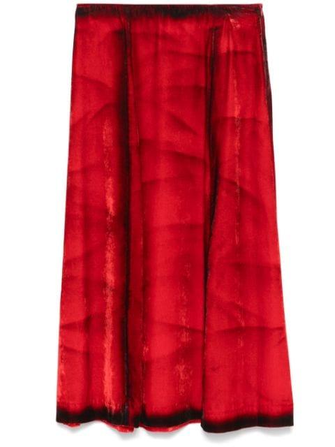 Flame midi skirt by TELA