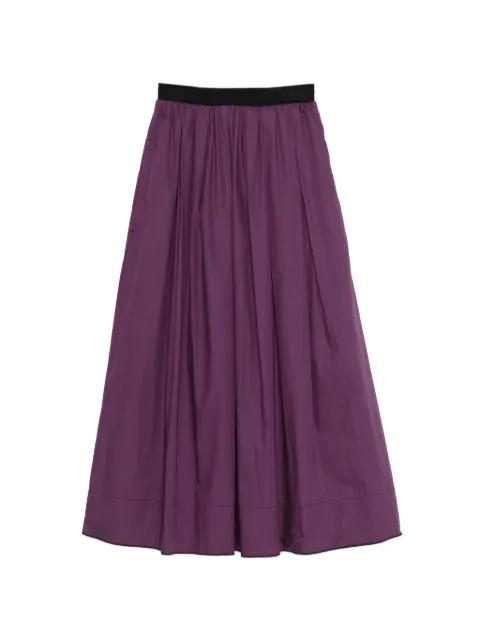 Leda pleated midi skirt by TELA