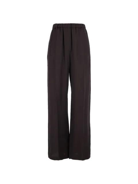 elasticated-waistband trousers by TELA