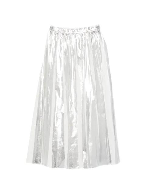 pleated maxi skirt by TELA