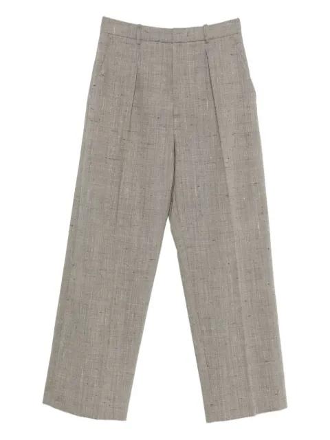 pleated trousers by TELA