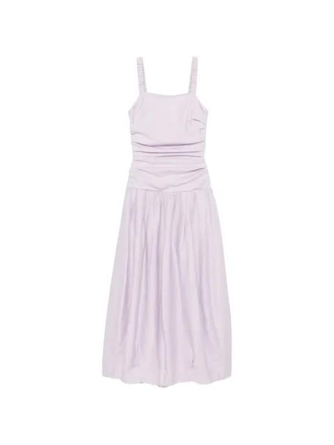 ruched tie-back dress by TELA