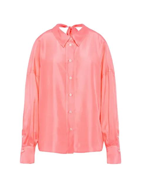tie-detail blouse by TELA