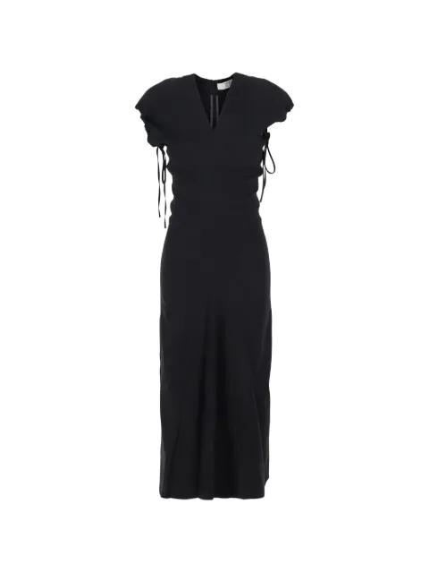 tie-detail maxi dress by TELA