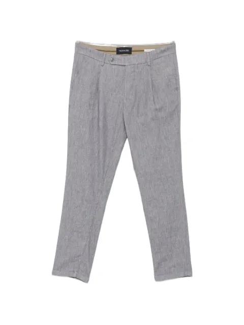 pleated trousers by TELERIA ZED