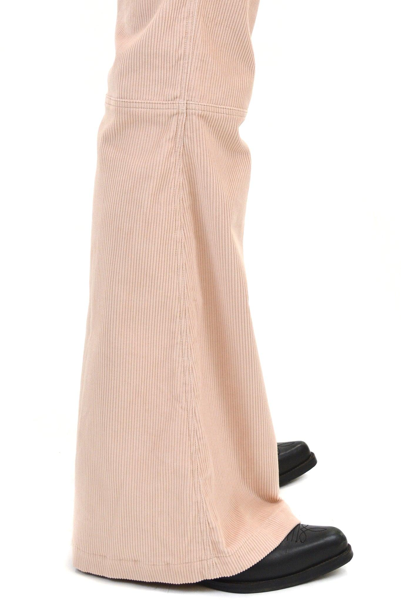 Telfar 3-Panel Boot-Cut Corduroy Pants by TELFAR