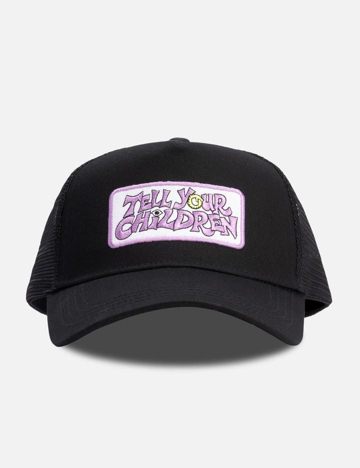 Ouroboros Patch Trucker Cap by TELL YOUR CHILDREN