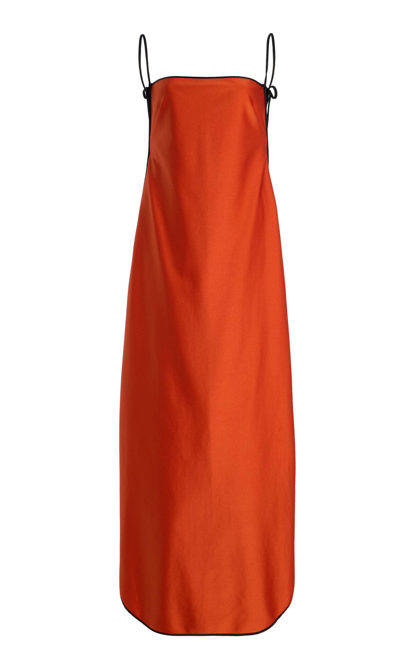Temily Exclusive Summer Bones Signature Stretch-Satin Maxi Dress - Moda Operandi by TEMILY