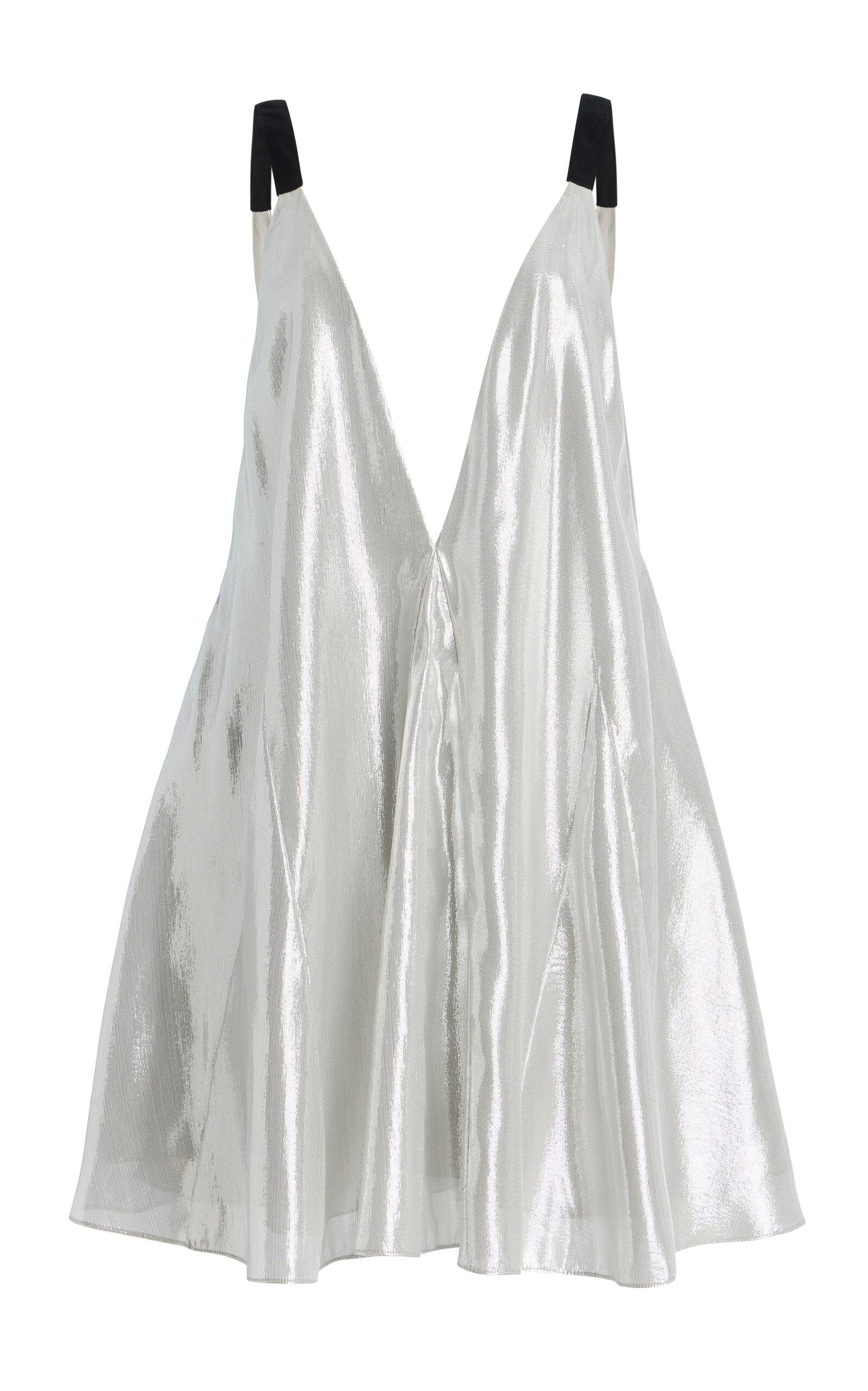 Temily Exclusive Theatre for Dreamers Parachute Silk Mini Dress - Moda Operandi by TEMILY