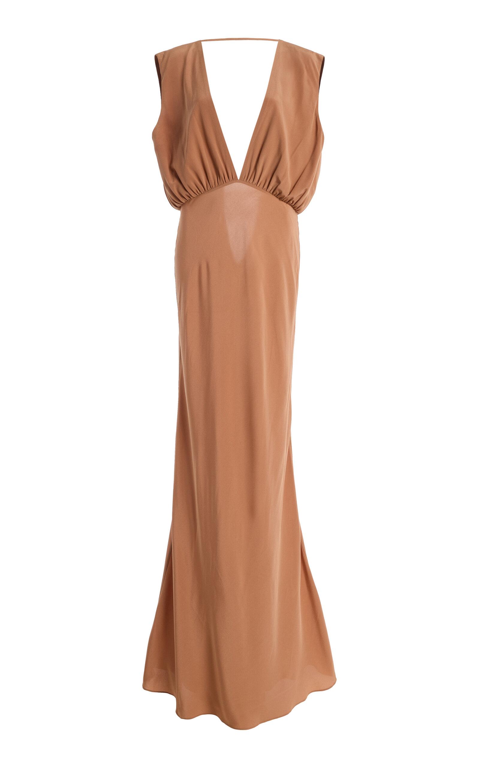 Temily Hera Crepe Gown - Moda Operandi by TEMILY