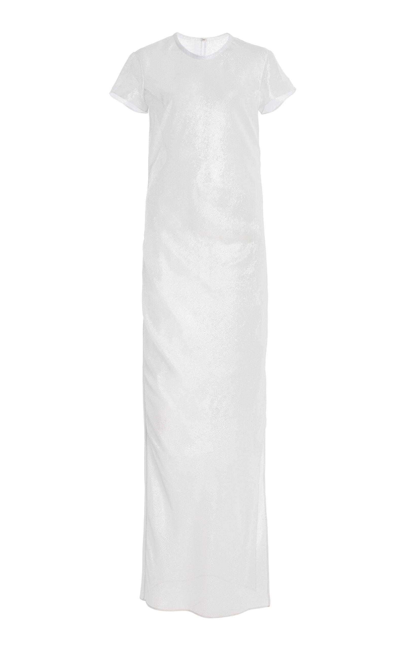 Temily Silk-Georgette Maxi T-Shirt Dress - Moda Operandi by TEMILY