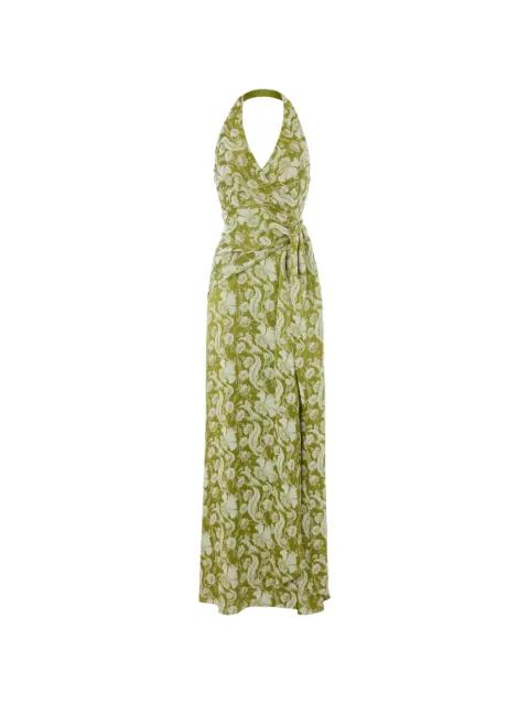 Celine halter dress by TEMPERLEY LONDON