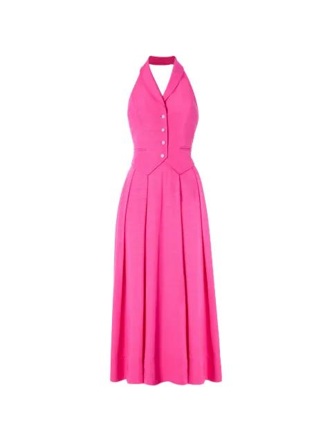 Elodie halter dress by TEMPERLEY LONDON