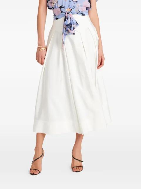 Elodie pleated elodie skirt by TEMPERLEY LONDON