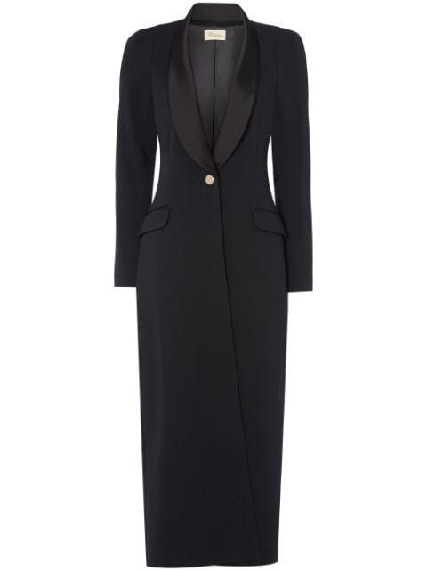Enzo single-breasted coat by TEMPERLEY LONDON