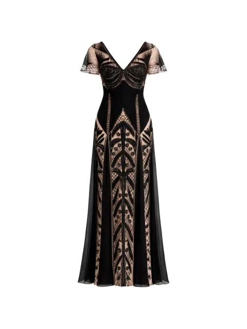 GISELLE  embroidered gown by TEMPERLEY LONDON