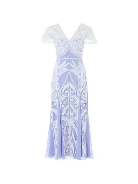 Giselle embroidered dress by TEMPERLEY LONDON
