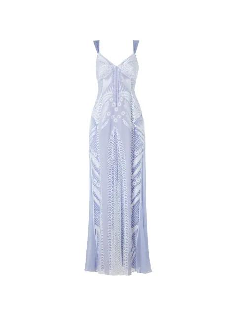 Giselle embroidered maxi dress by TEMPERLEY LONDON