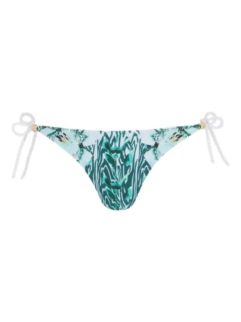 Liana side-tie bikini bottom by TEMPERLEY LONDON