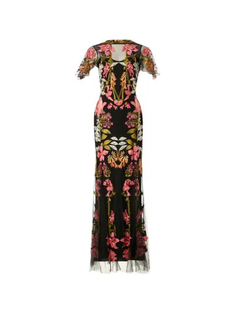Lucille embroidered dress by TEMPERLEY LONDON