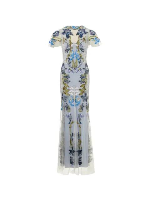 Lucille embroidered dress by TEMPERLEY LONDON