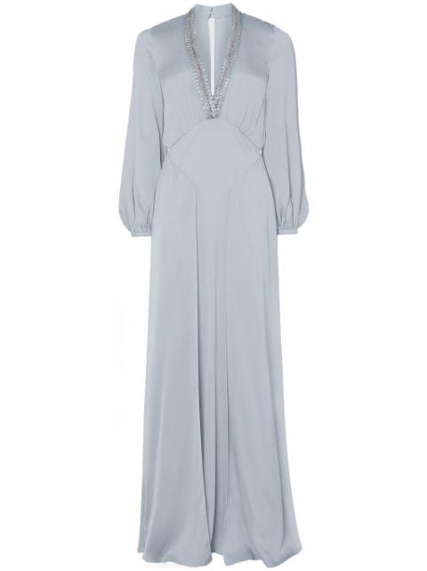 Nina maxi dress by TEMPERLEY LONDON
