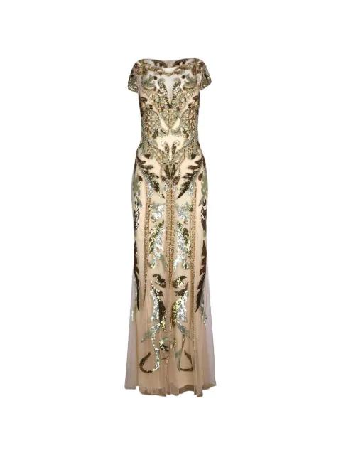Novella sequin-embellished maxi dress by TEMPERLEY LONDON