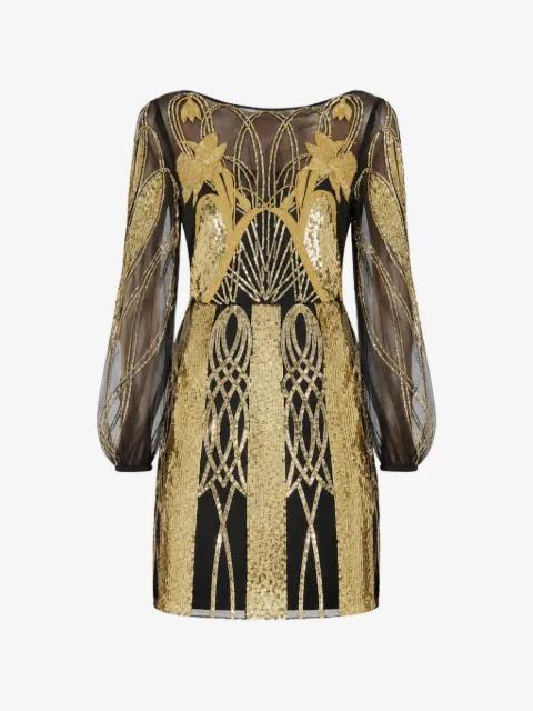 Perseus sequin-embellished mini dress by TEMPERLEY LONDON