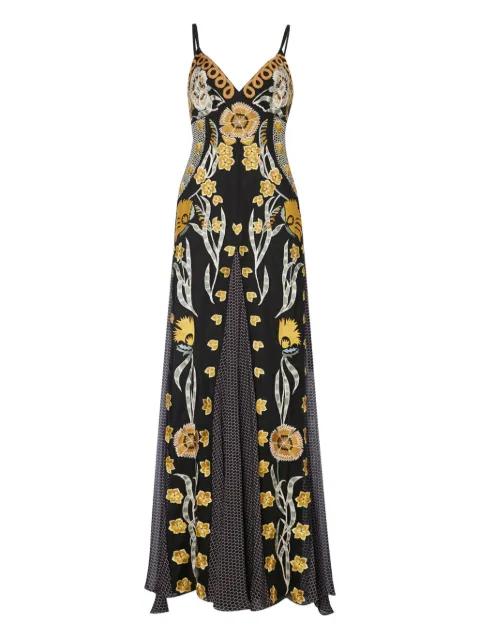 Remi floral-embroidered maxi dress by TEMPERLEY LONDON