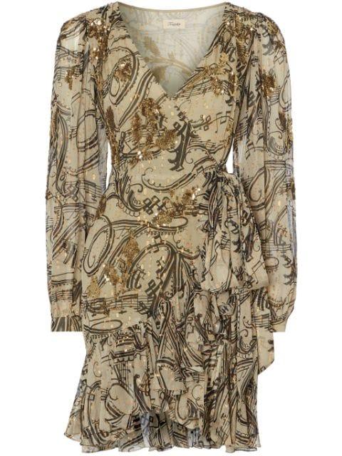 Silvana mini dress by TEMPERLEY LONDON