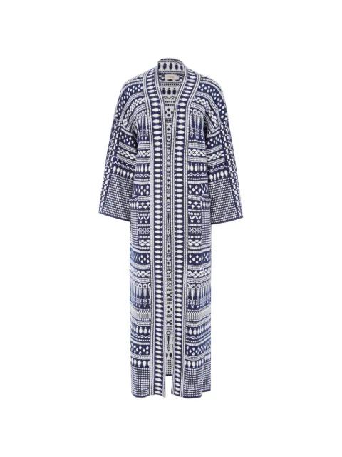 Tlalli knit coat by TEMPERLEY LONDON