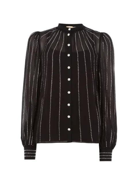 Villanelle rhinestone shirt by TEMPERLEY LONDON