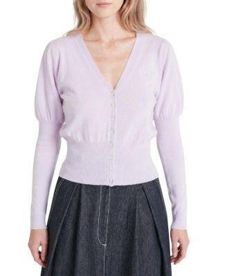 Women's Tonal T-Logo Cardigan by TEMPERLEY LONDON