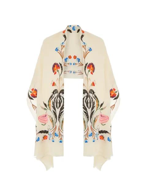 embroidered scarf by TEMPERLEY LONDON