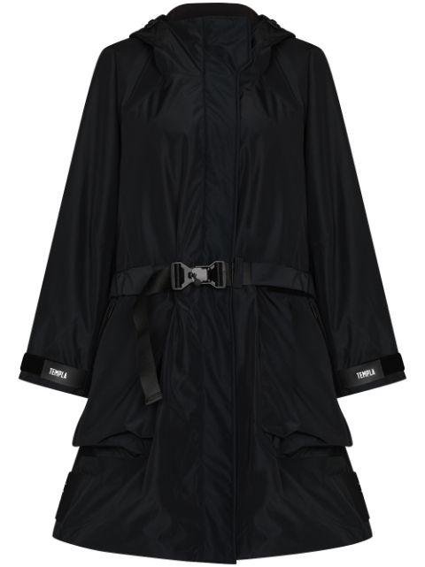 3L Cocoon belted coat by TEMPLA