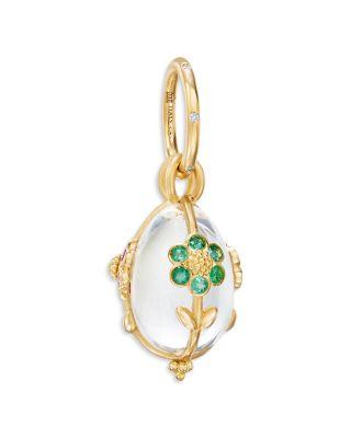 18K Yellow Gold FJ Multi Gemstone by TEMPLE ST. CLAIR