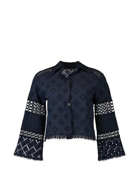 Aneto lace-trim shirt by TEMPTATION POSITANO