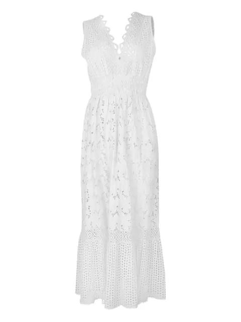 Belice broderie-anglaise dress by TEMPTATION POSITANO