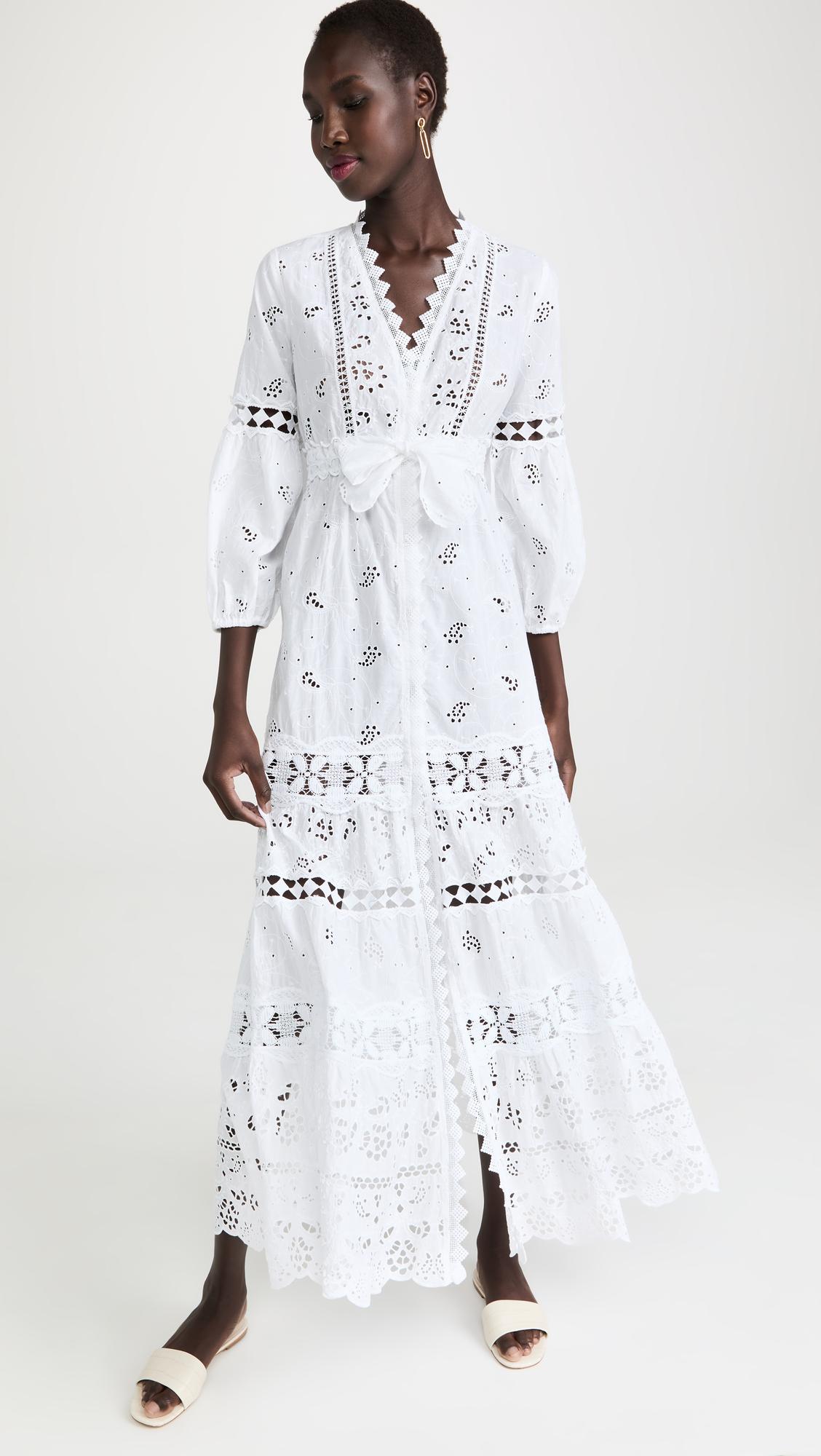 California Eyelet Dress by TEMPTATION POSITANO