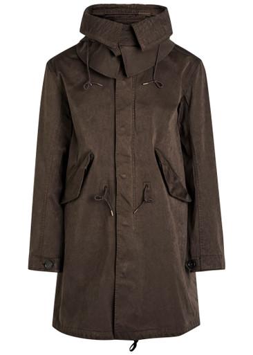 Hooded parka by TEN C