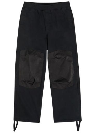 Panelled cotton sweatpants by TEN C