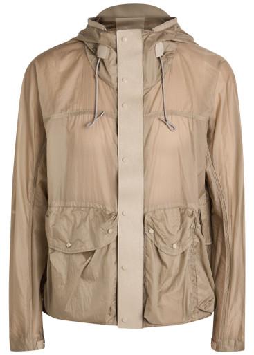 Skye panelled shell jacket by TEN C